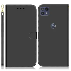 Mirror Motorola Moto G50 5G flip case - Black