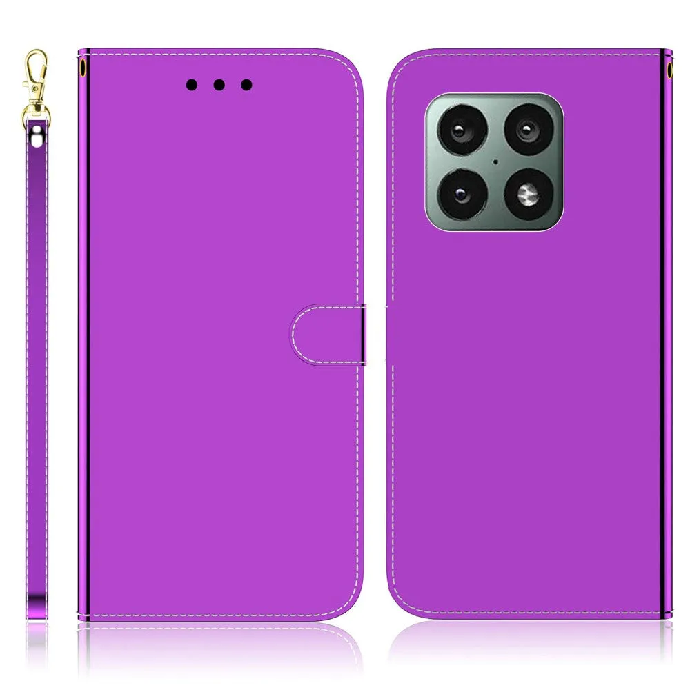 Mirror OnePlus 10 Pro flip case - Purple