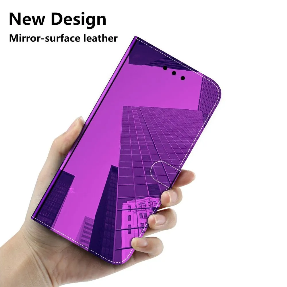 Mirror OnePlus 10 Pro flip case - Purple