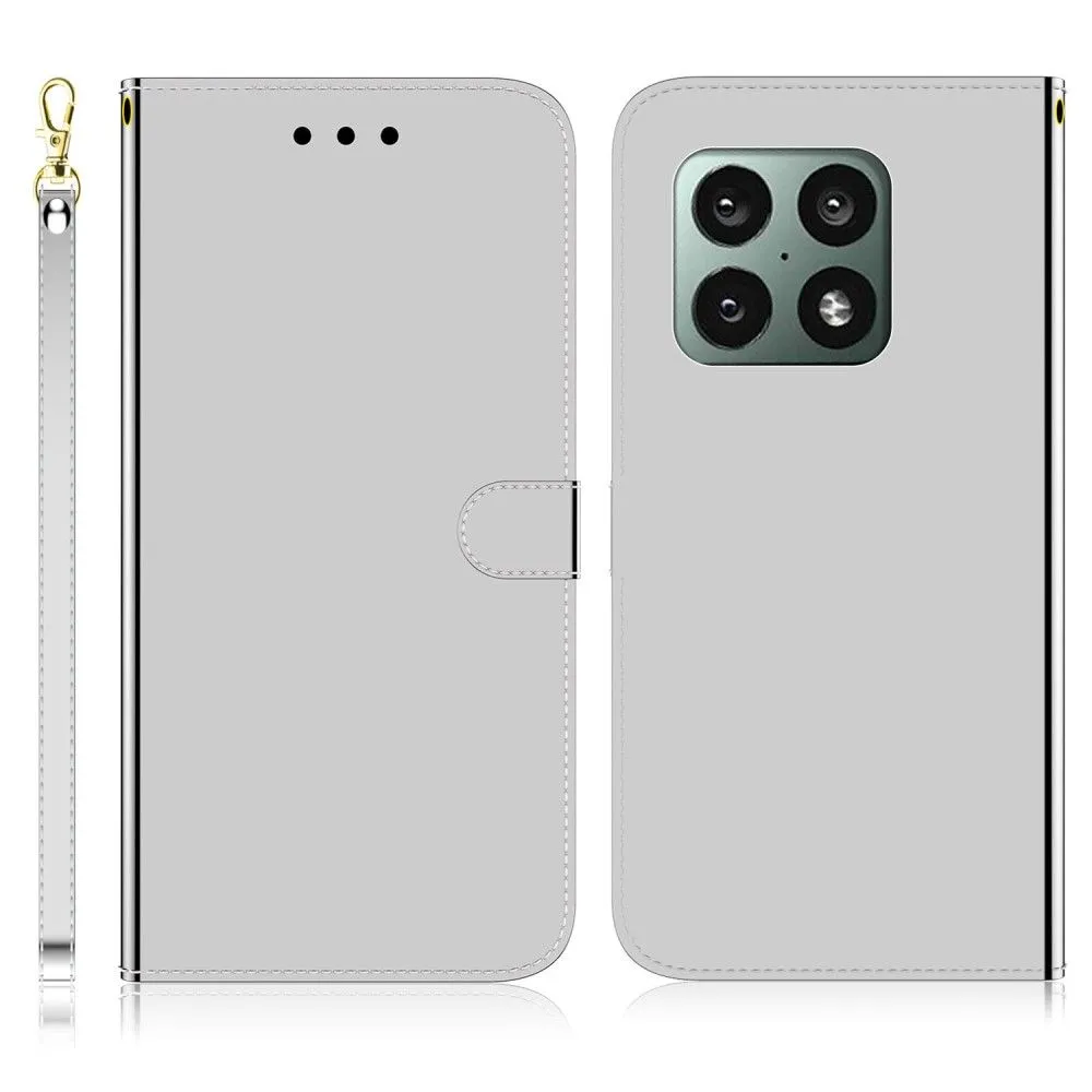 Mirror OnePlus 10 Pro flip case - Silver