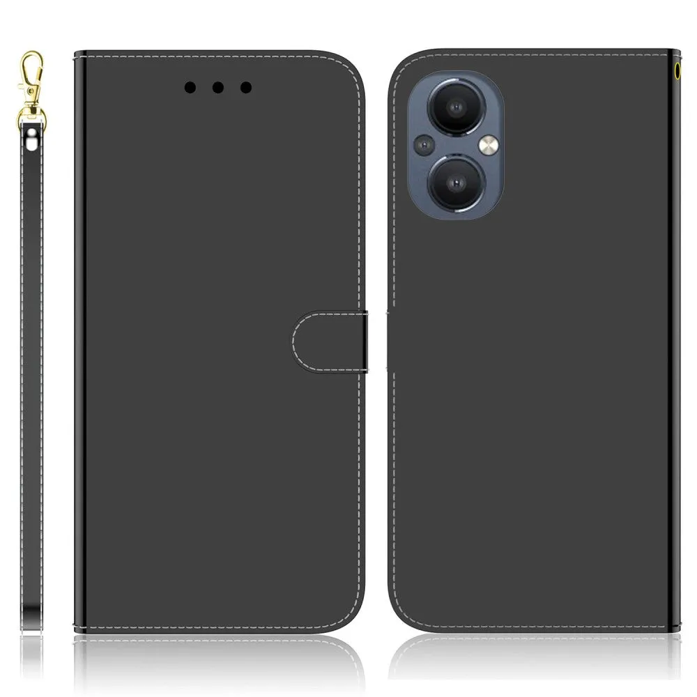 Mirror OnePlus Nord N20 5G flip case - Black