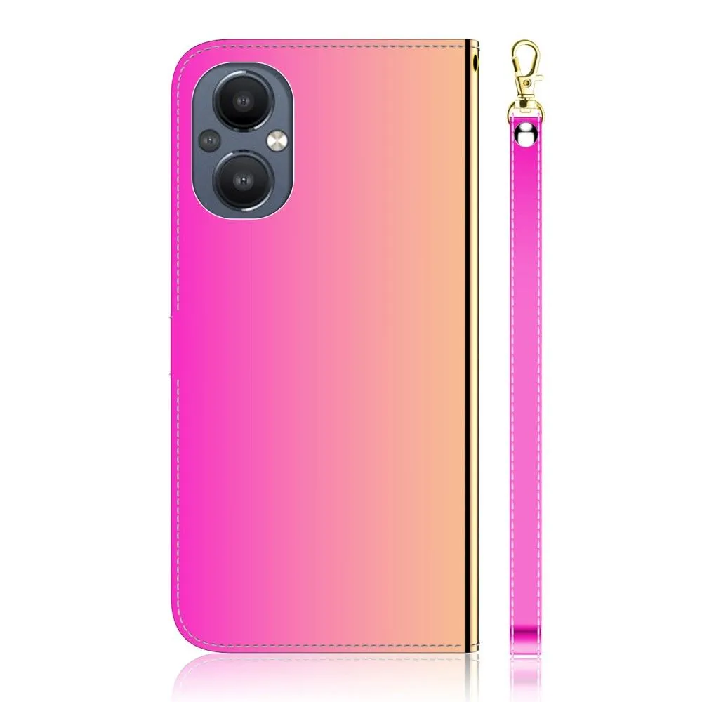 Mirror OnePlus Nord N20 5G flip case - Rose