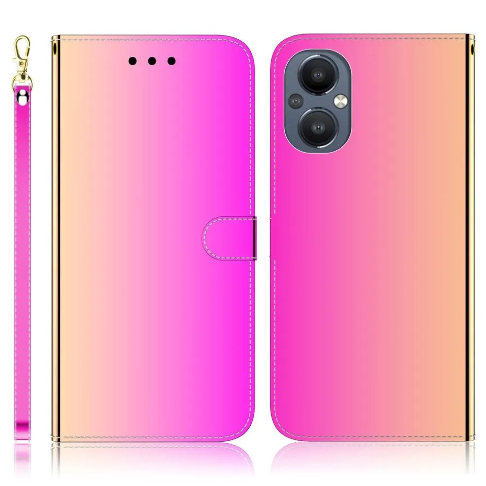 Mirror OnePlus Nord N20 5G flip case - Rose