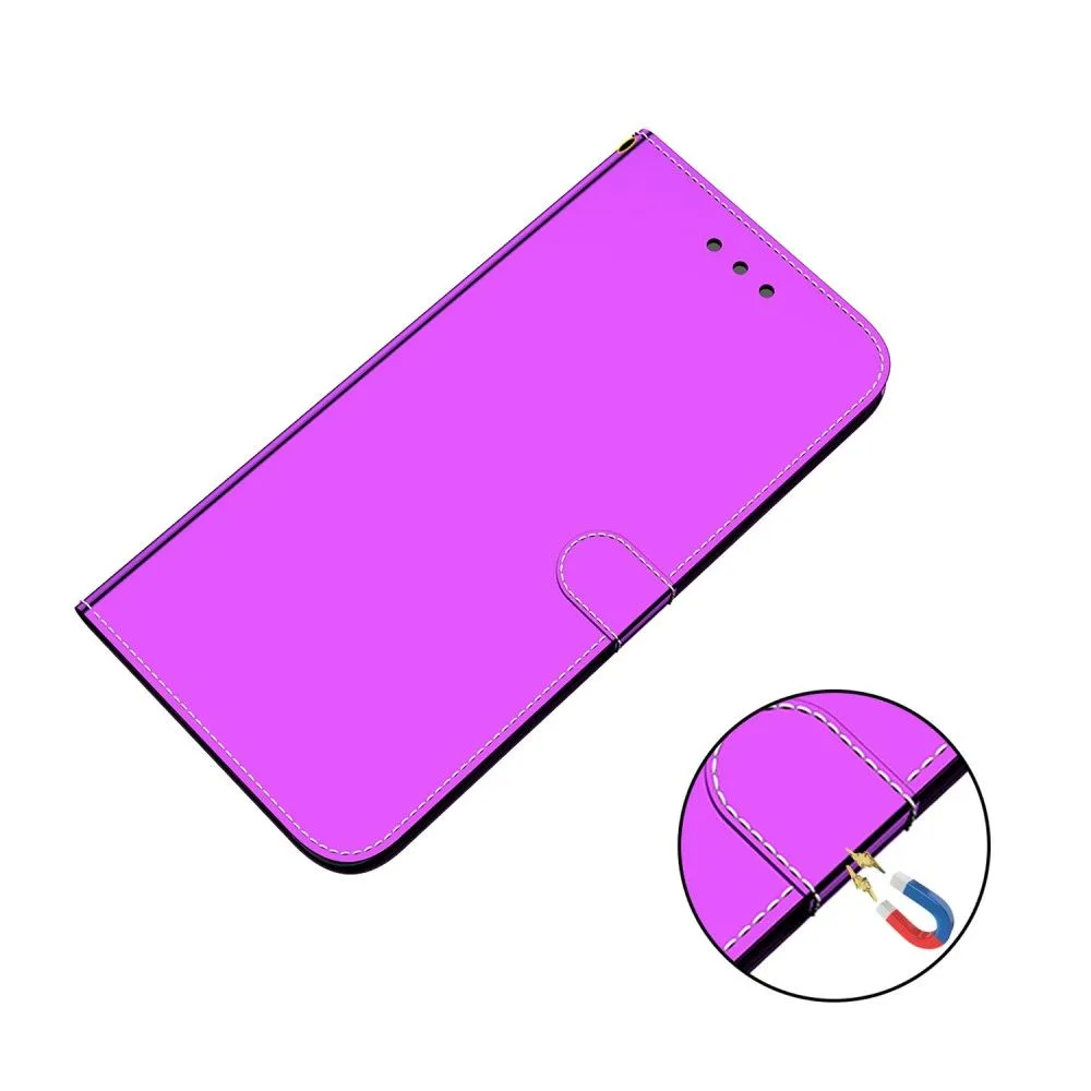 Mirror Samsung Galaxy A13 5G flip case - Purple