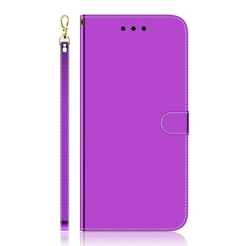 Mirror Samsung Galaxy A13 5G flip case - Purple