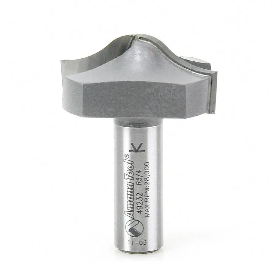 Ogee Groove Router Bit | 3⁄8 Radius x 1 5⁄8 Dia x 23⁄32 x 1⁄2" Shank | 49232 | 738685492321