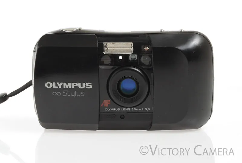 Olympus Stylus 35mm Point & Shoot Film Camera w/ 35mm f3.5 Lens