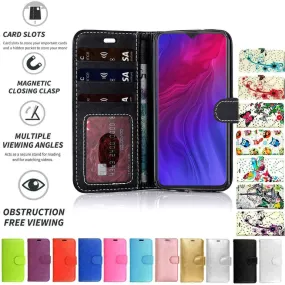 Oppo Reno Flip Folio Book Wallet Case