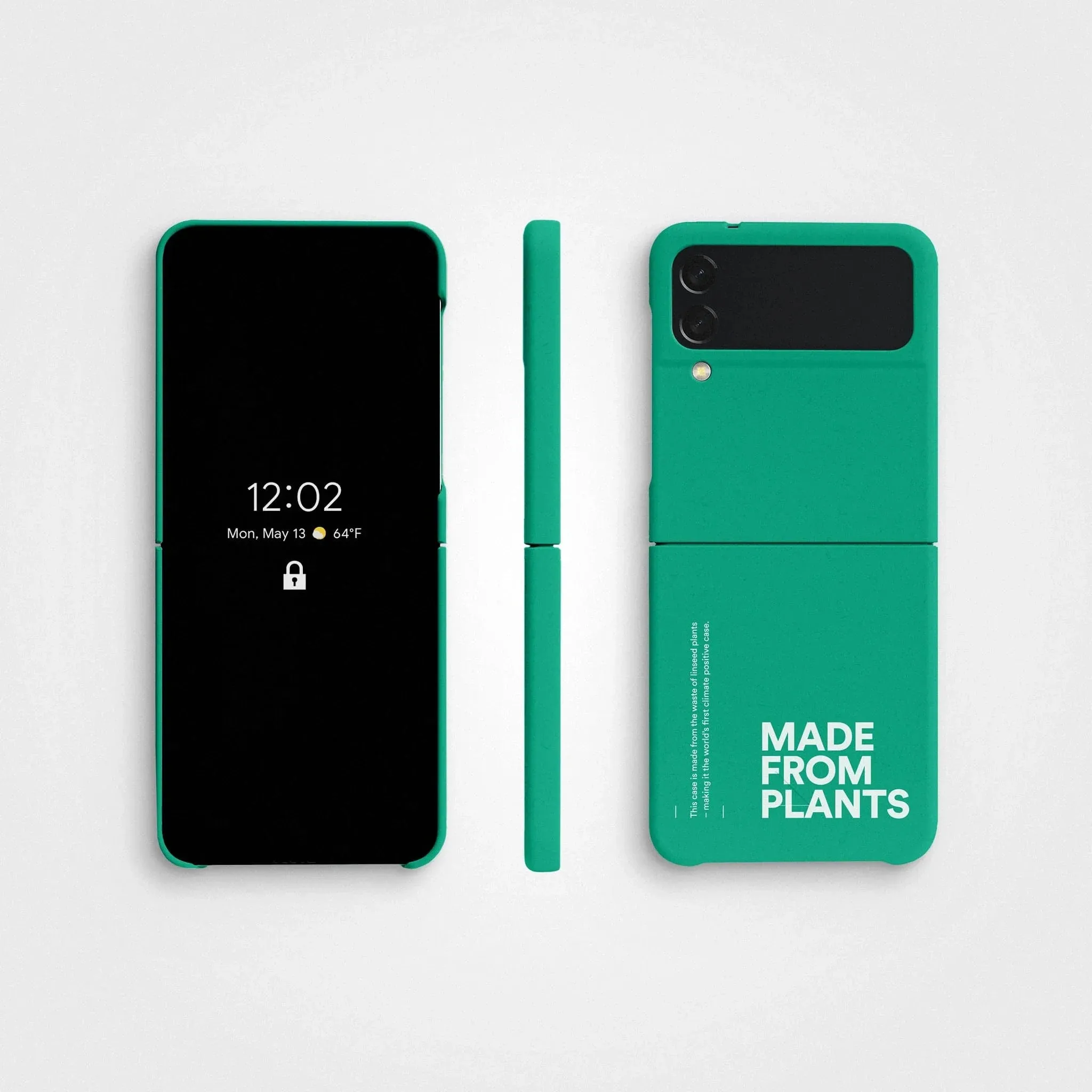 Plant-based phone case, mint green | Made from plants