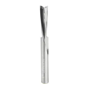 Plastic Cutting Slow Spiral 'O' Flute Router Bit | 1⁄4 Dia x 1" x 1⁄4 Shank Down-Cut | 46411 | 738685464113