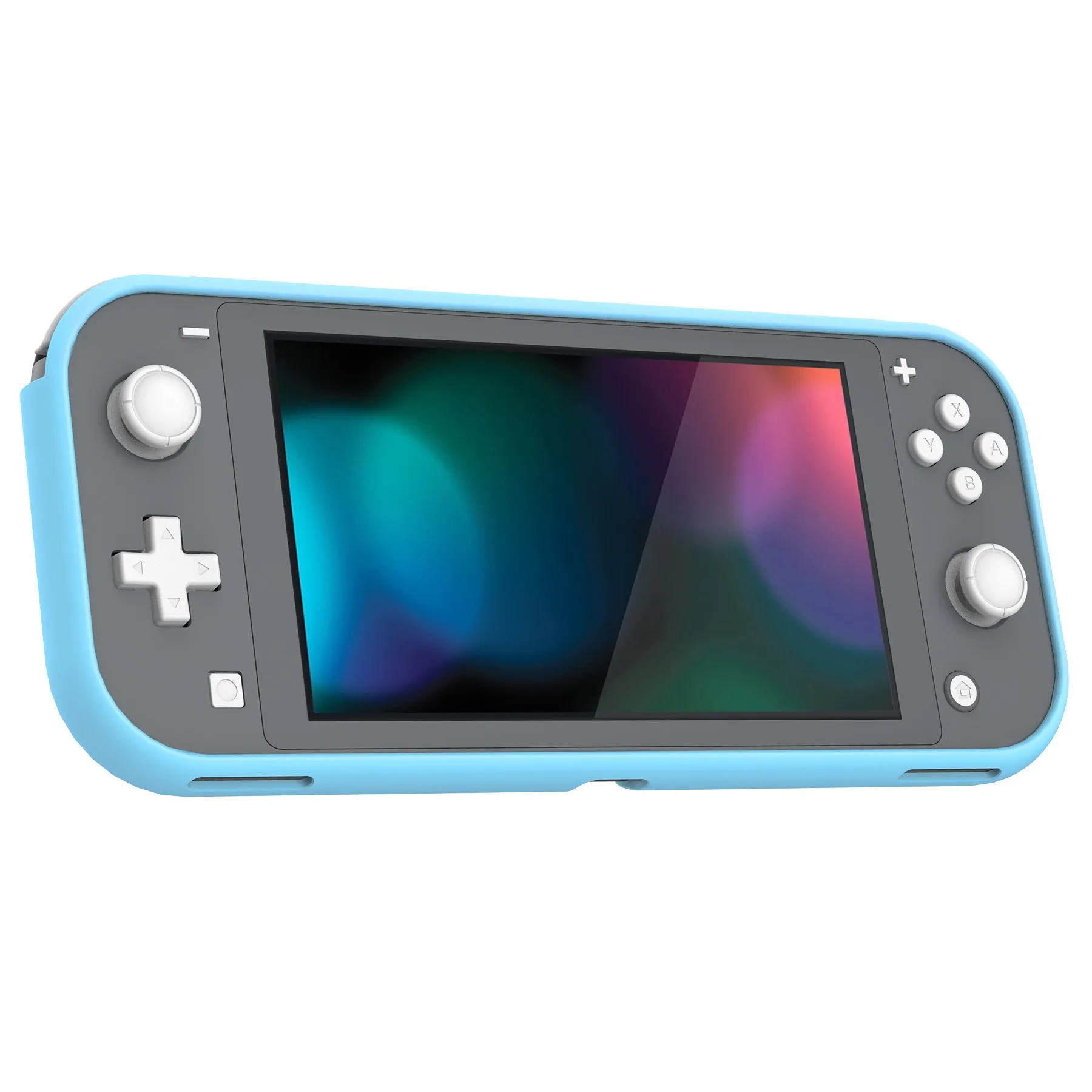 PlayVital Santa Deer Custom Protective Case for NS Switch Lite, Soft TPU Slim Case Cover for NS Switch Lite - LTU6030