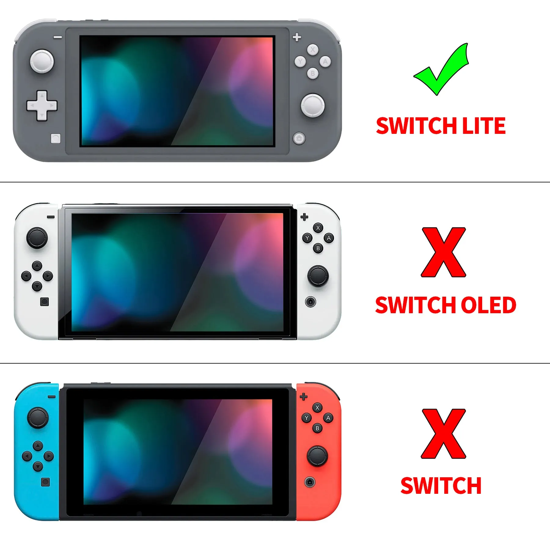 PlayVital ZealProtect Protective Case for Nintendo Switch Lite, Hard Shell Ergonomic Grip Cover for Switch Lite w/Screen Protector & Thumb Grip Caps & Button Caps - Camping Bunnies - PSLYR010