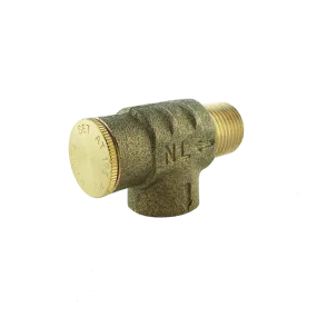 Pressure Relief Valve 1/2" 175psi, Lead-Free Brass