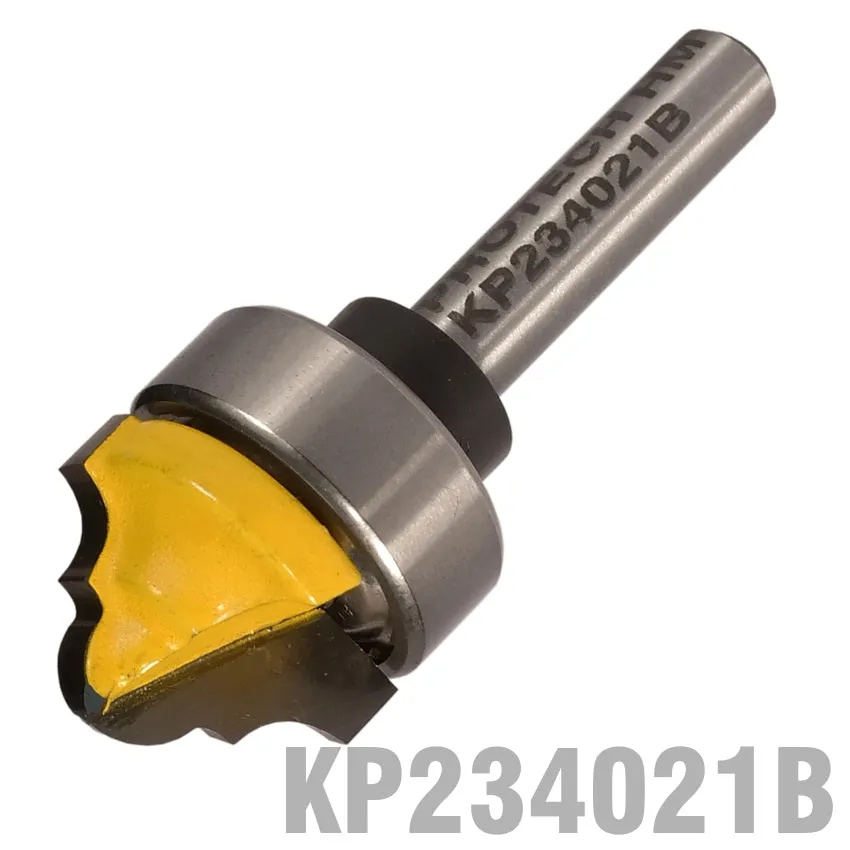 PRO-TECH CLASSICAL BIT 3/4' X 1/2' WITH TOP BEARING 1/4' SHANK KP234021B