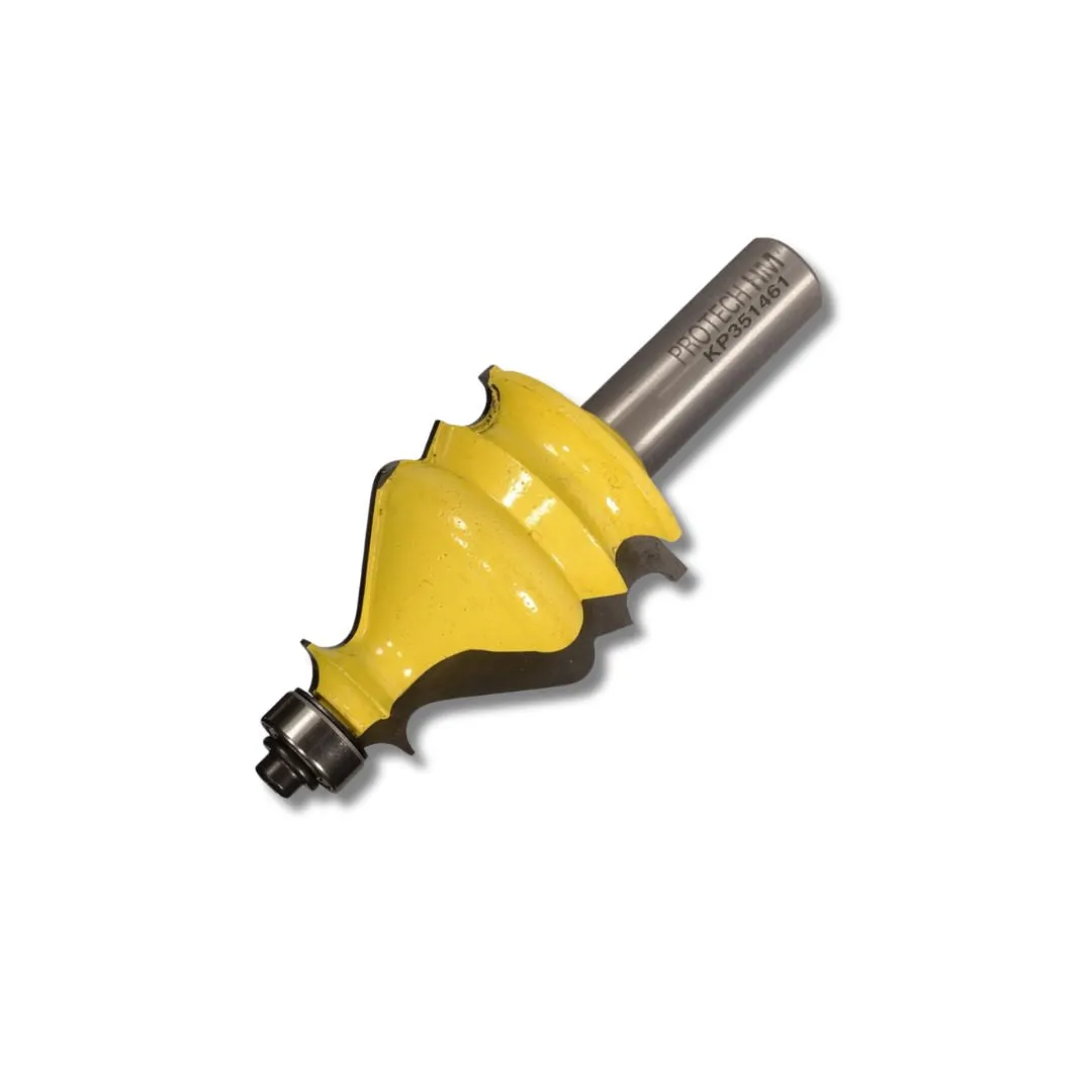 Pro-Tech | Router Bit Face Mould 1-3/8" X 1-5/8" Radius 1/8" 1/2" Shank