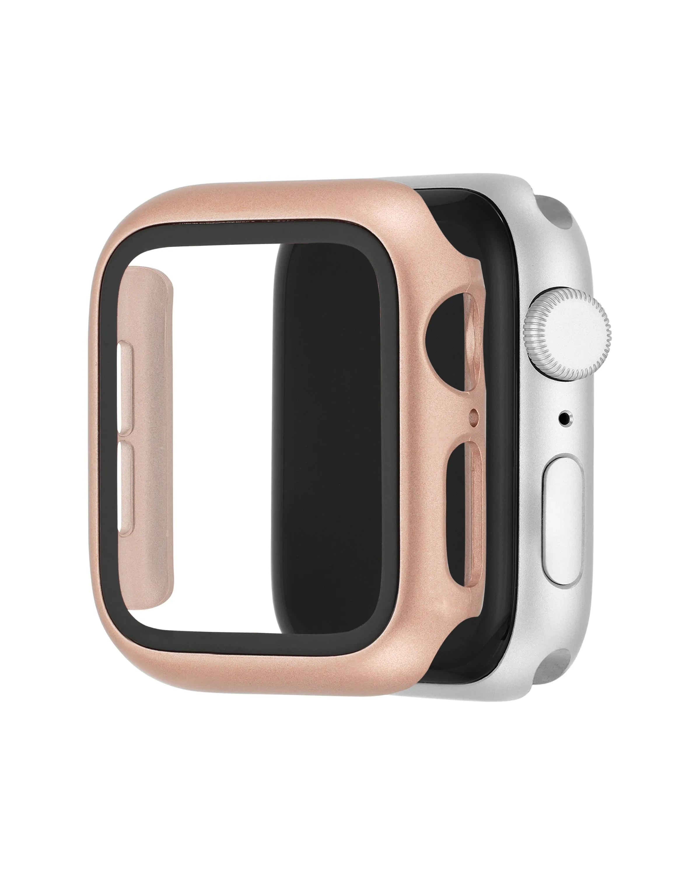 Protective Glass with Integrated Protective Case for Apple Watch®