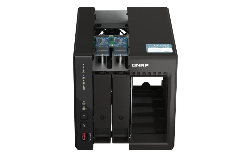 Qnap Ts-253E Nas-Server 2 Schächte Intel Celeron J6412 2,6Ghz Sata 6Gb/S