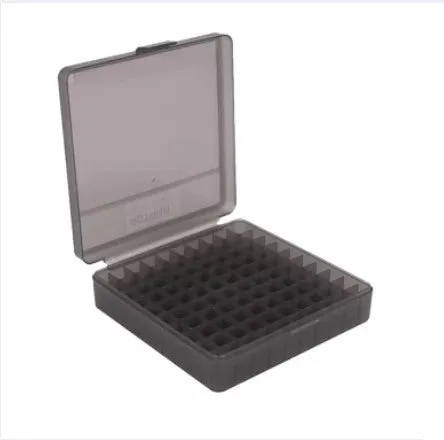 Raptor TB-45 Ammo Box Water/Dust Resistant Plastic Hard Case 100 Rounds Flip Top Snaplock IP67 Rating