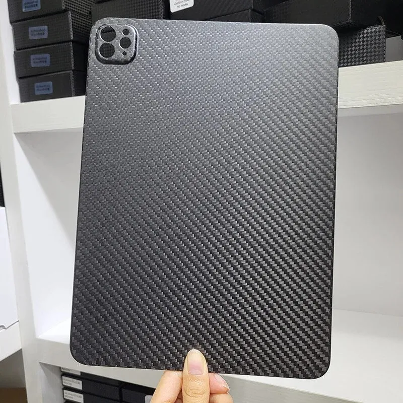 Real Forged Carbon Fiber Lightweight Hard Case For Apple iPad