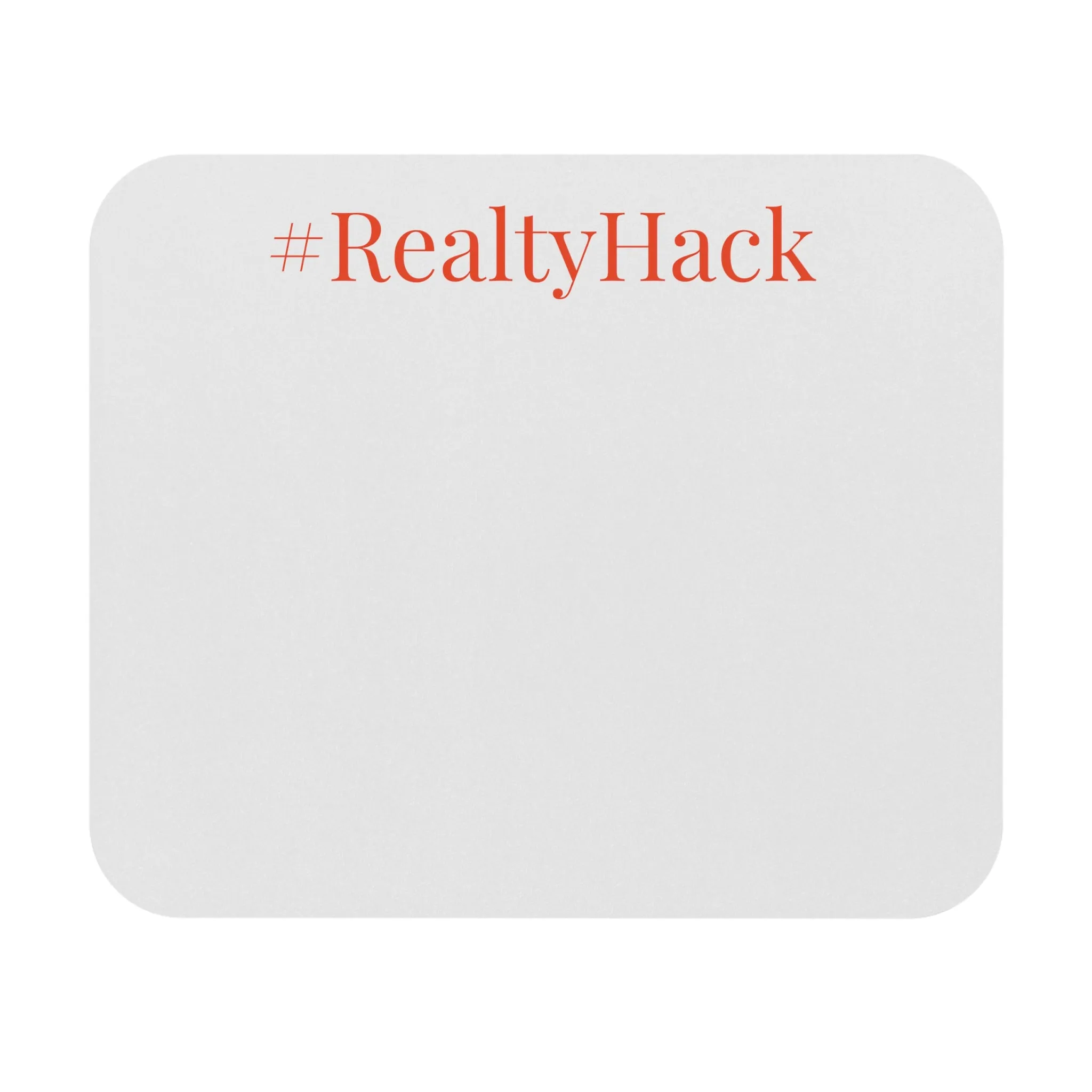 #RealtyHack Mouse Pad (Rectangle)