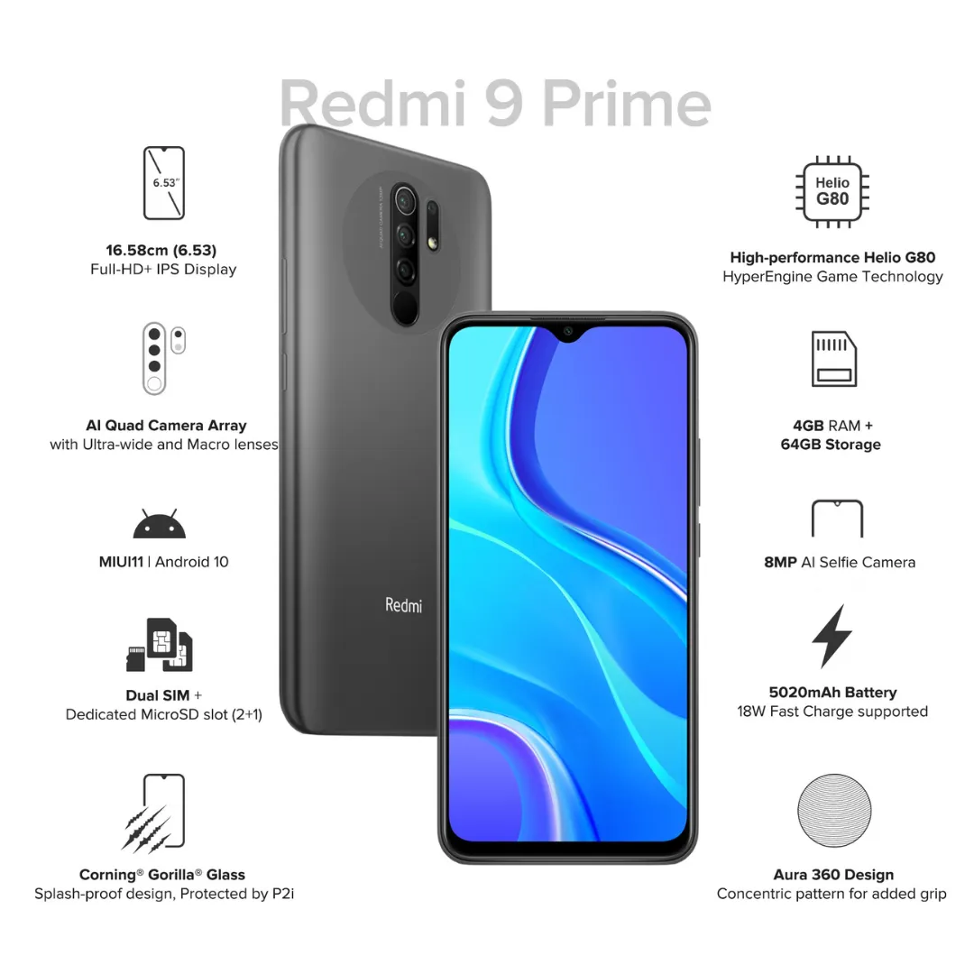 Redmi 9 Prime Refurbished