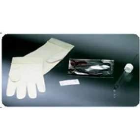 Rigid Female Catheter Kit with Gloves 8 Fr