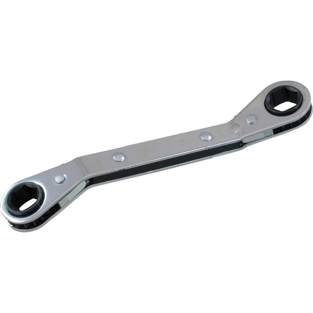 SAE 25° Offset Ratcheting Box End Wrenches - 12 Point