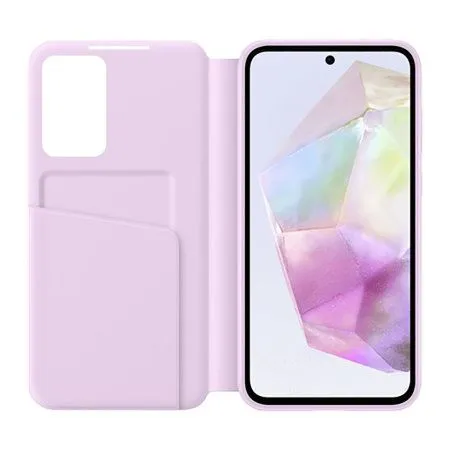 Samsung Galaxy A35 5G Smart View Wallet Case Lavender - EF-ZA356CVEGWW