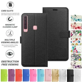 Samsung Galaxy A9 (2018) Flip Folio Book Wallet Case