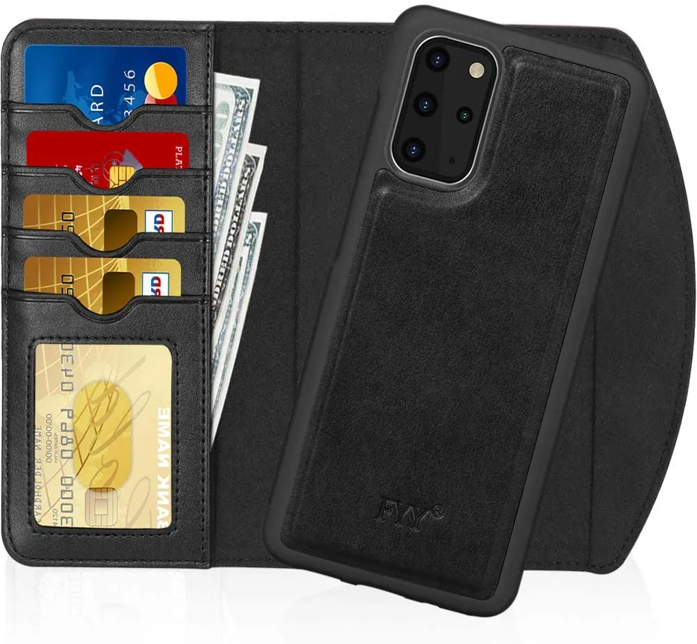 Samsung Galaxy S20 Plus Magnetic Detachable Wallet Case