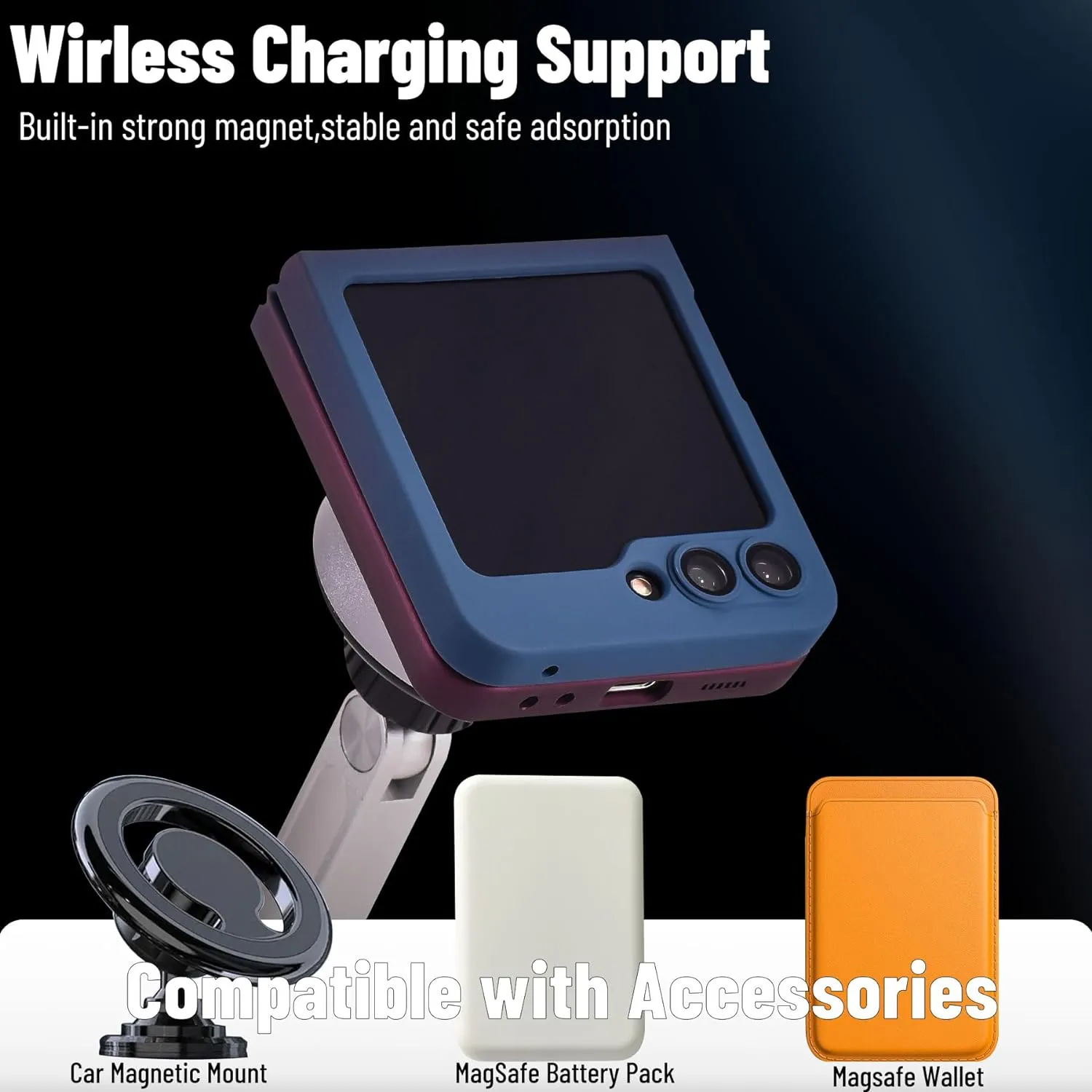 Samsung Galaxy Z Flip 5 Case Compatible MagSafe