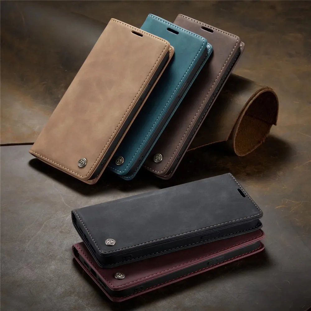 Samsung S23  Plus compatible Leather Phone Case Flip Cover and Wallet