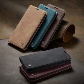 Samsung S23  Plus compatible Leather Phone Case Flip Cover and Wallet