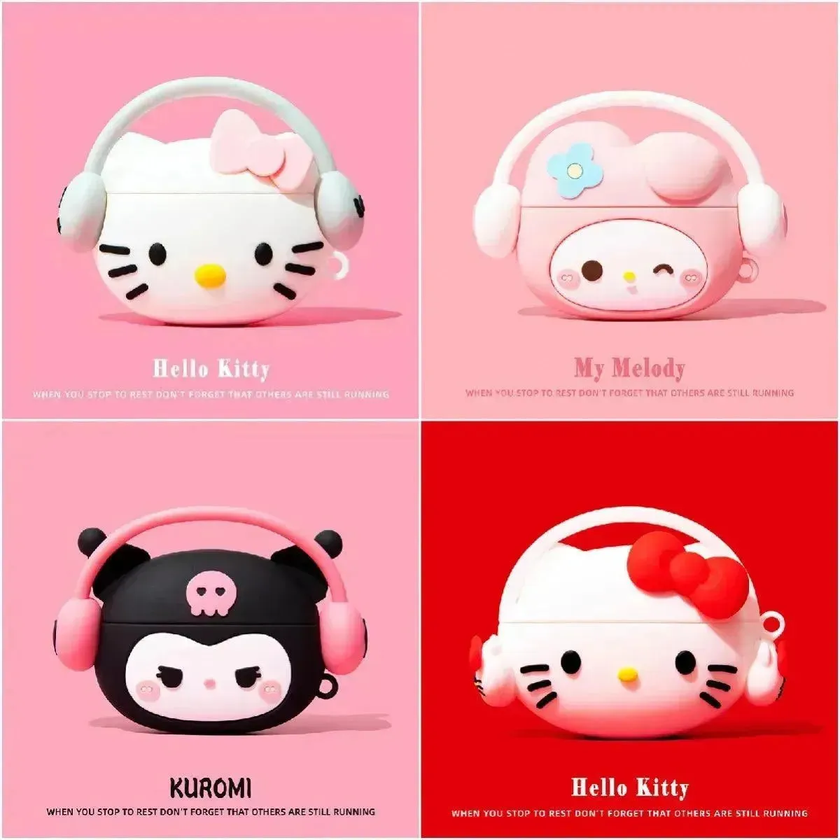 Sanrio 3D Music Protective Case (For Airpods)