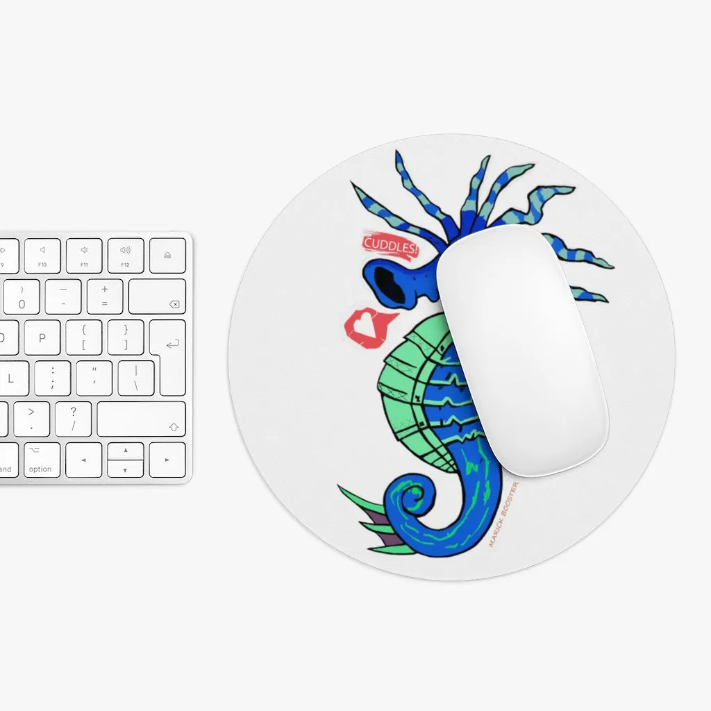 Scribblers the Seahorse Mouse Pad