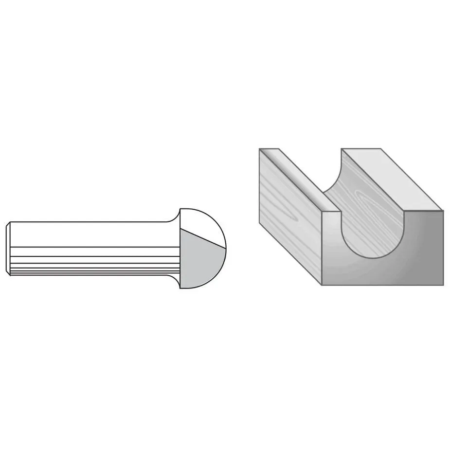 Shallow Profile Round Nose