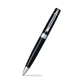 Sheaffer® 300 9312 Glossy Black Ballpoint Pen With Chrome Trim