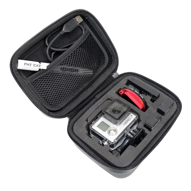 Shockproof Waterproof Portable Travel Case for GoPro, Insta360, DJI and Other Action Cameras Accessories, Size: 16cm x 12cm x 7cm