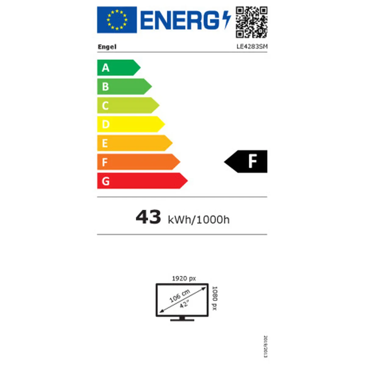 Smart TV Engel LE4283SM Wi-Fi HD Android TV 42" LED