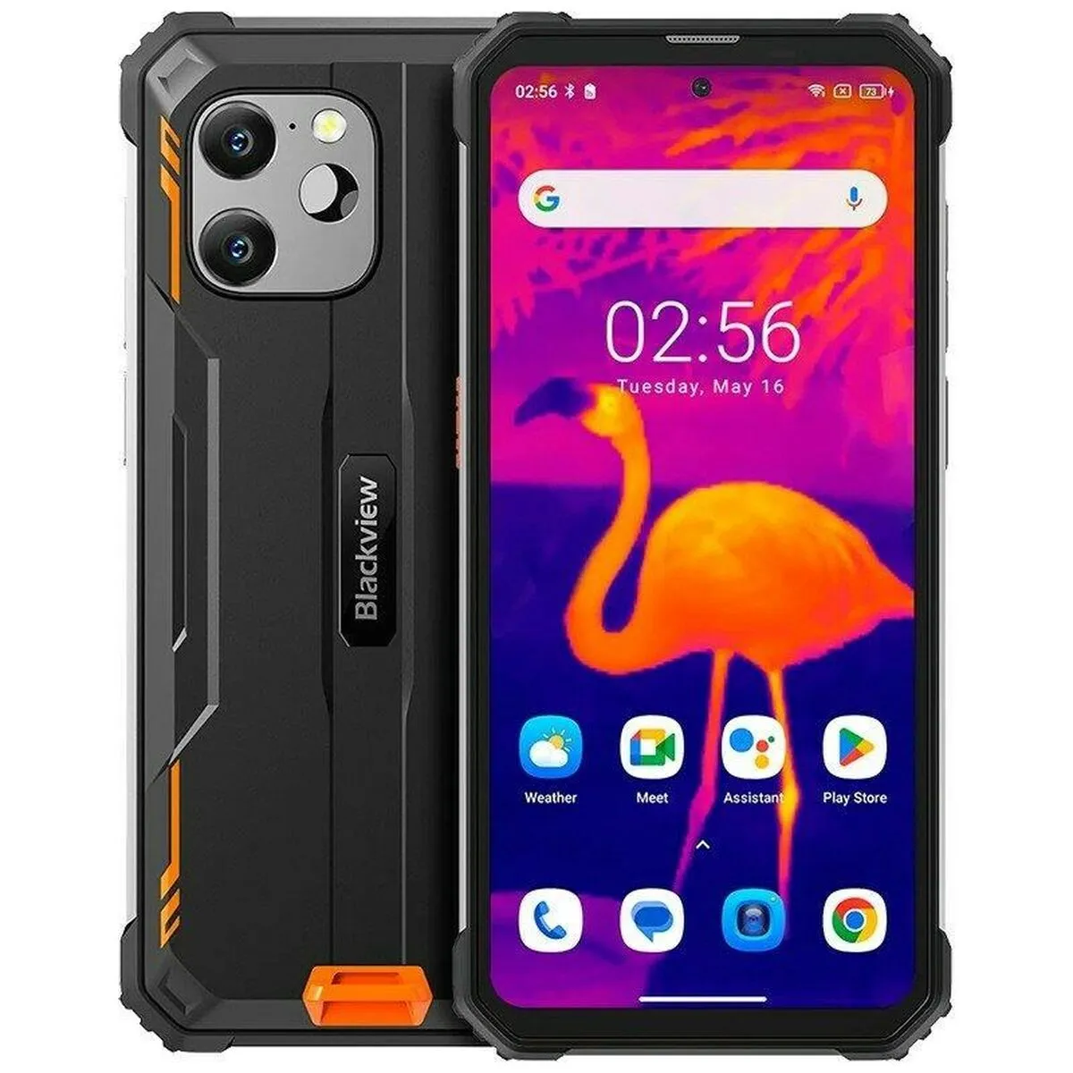 Smartphone Blackview BV8900-OE/BV 6,5" Mediatek HELIO P90 8 GB RAM 256 GB Black Orange