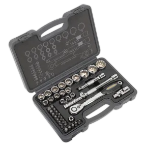 Socket & Bit Set 42pc 1/2"Sq Drive Total Drive¨