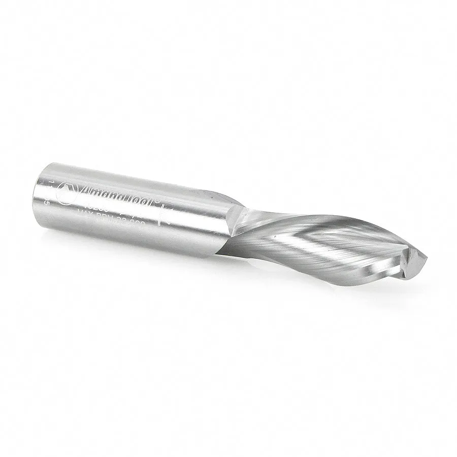 Spiral Plunge Down-Cut CNC Router Bit | 1⁄2 Dia x 1 1⁄4 x 1⁄2" Shank | 46206 | 738685862063