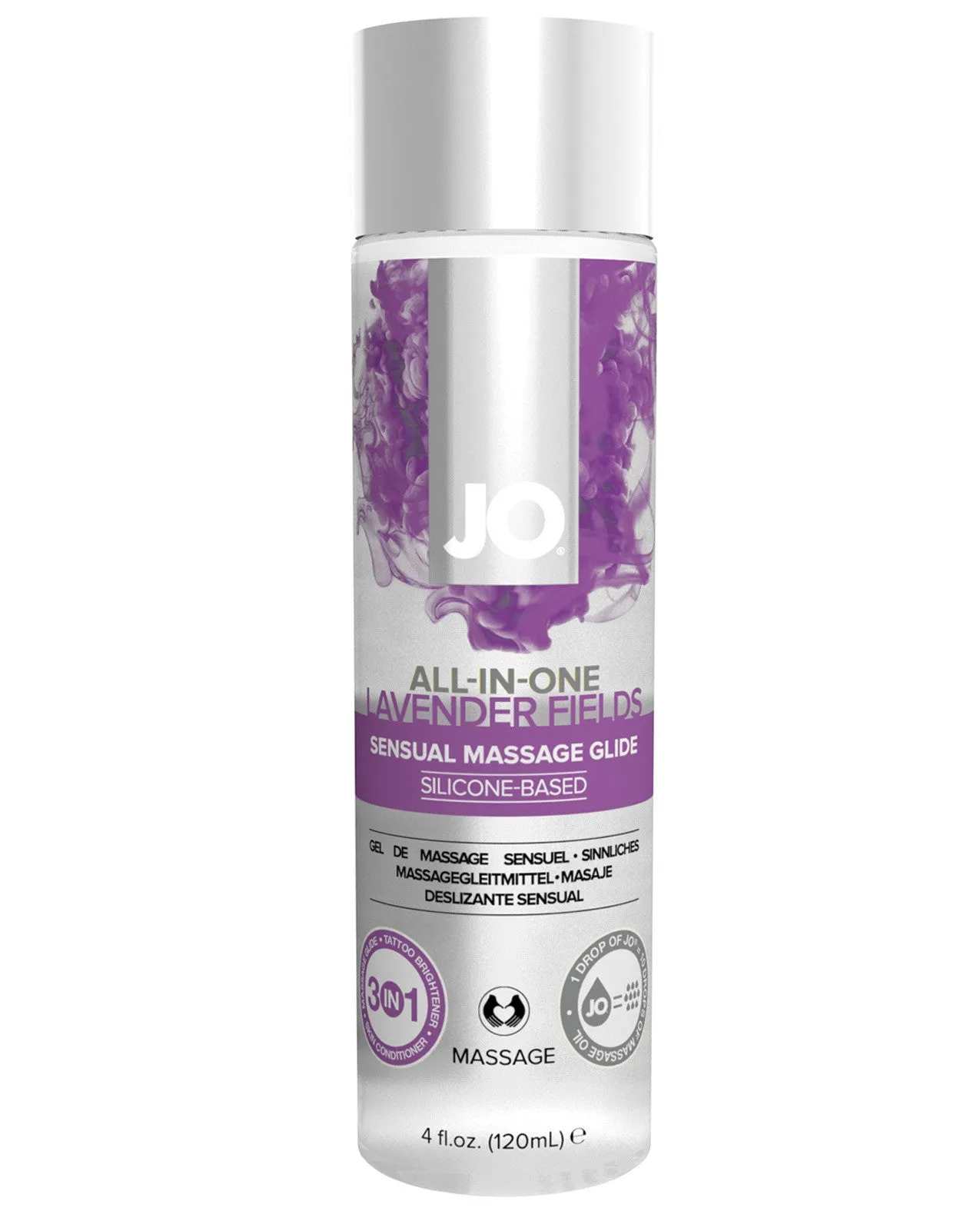 System JO All In One Massage Glide - 4 oz Lavender