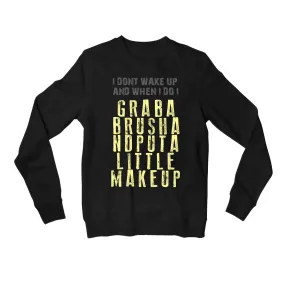 System Of A Down Sweatshirt - Put A Little Makeup