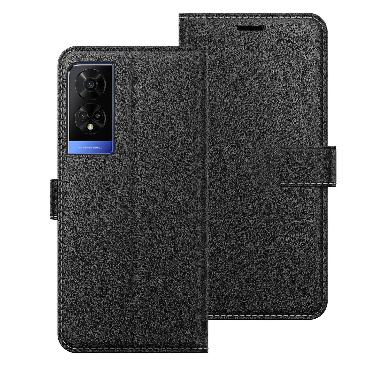 TCL 50 5G Case Cover Flip Folio Leather Wallet Credit Card Slot