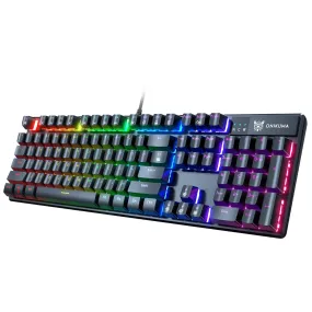 Teclado mecánico para juegos ONIKUMA G27 con cable RGB