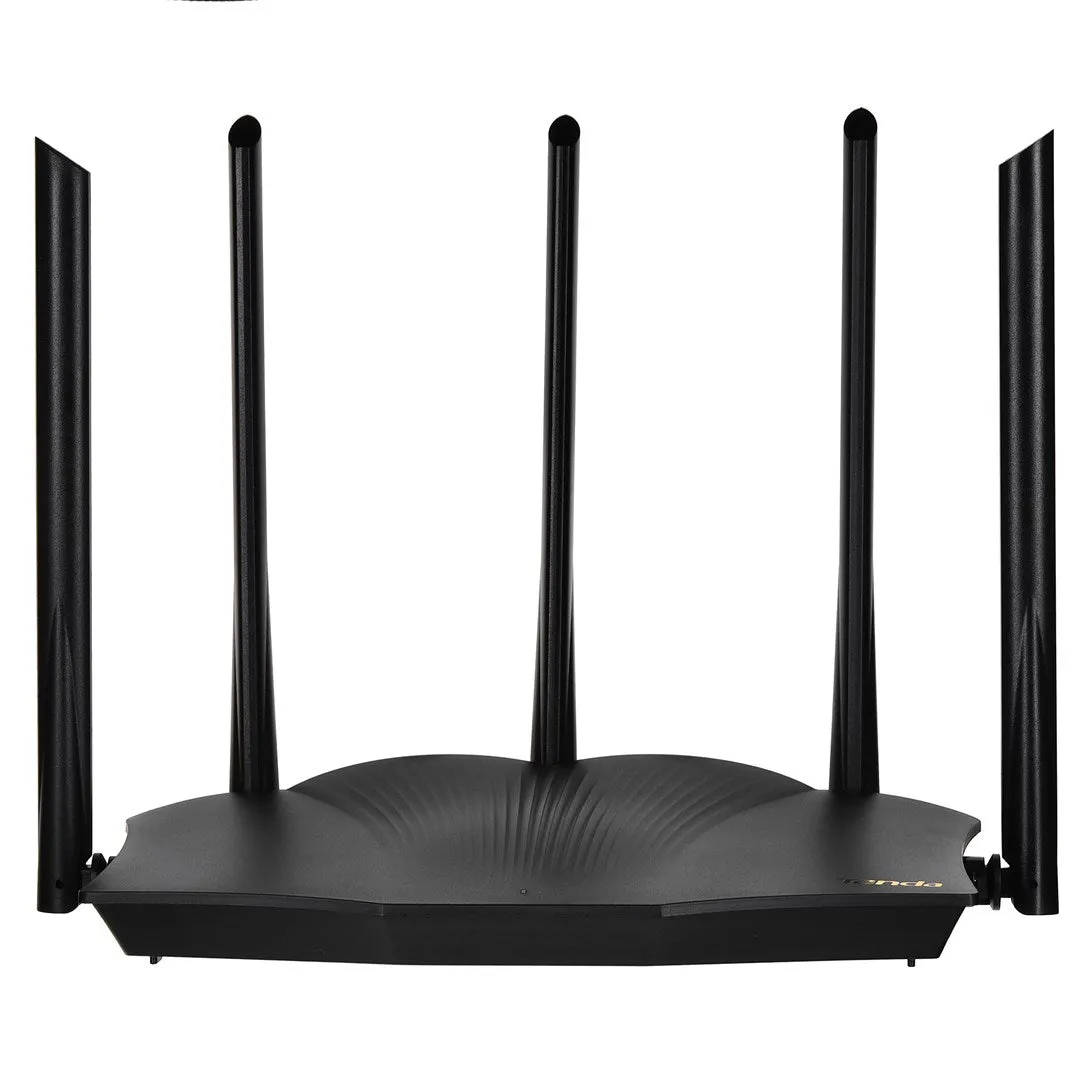 Tenda Tx12 Pro Wireless Router Fast Ethernet Dual-Band (2.4 Ghz / 5 Ghz) Black