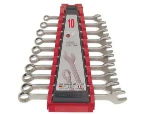 Teng Combination Spanner Set of 10 Metric 8 to 19mm - TEN6510A