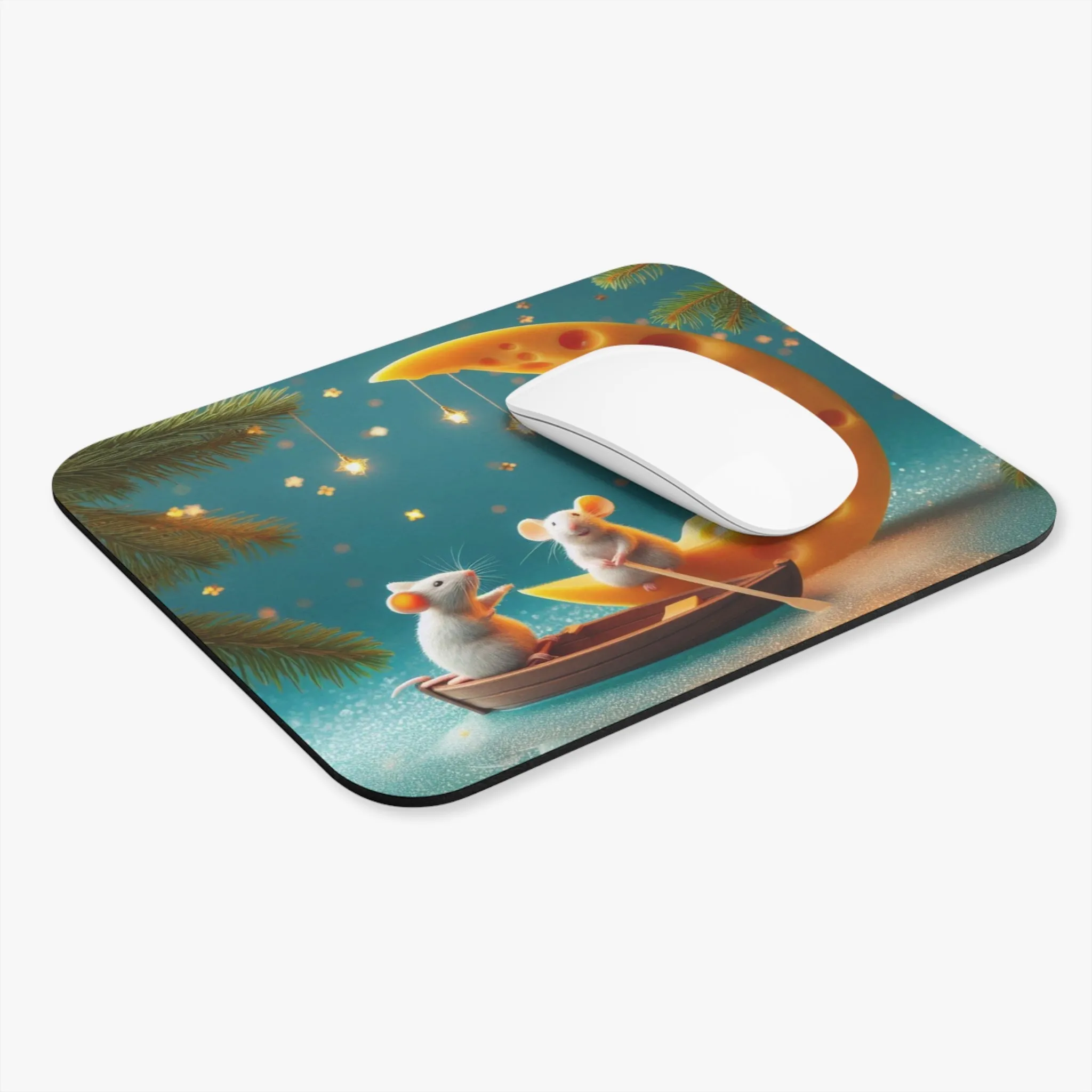 These Meeces Love Their Cheeses - Mouse Pad (Rectangle)