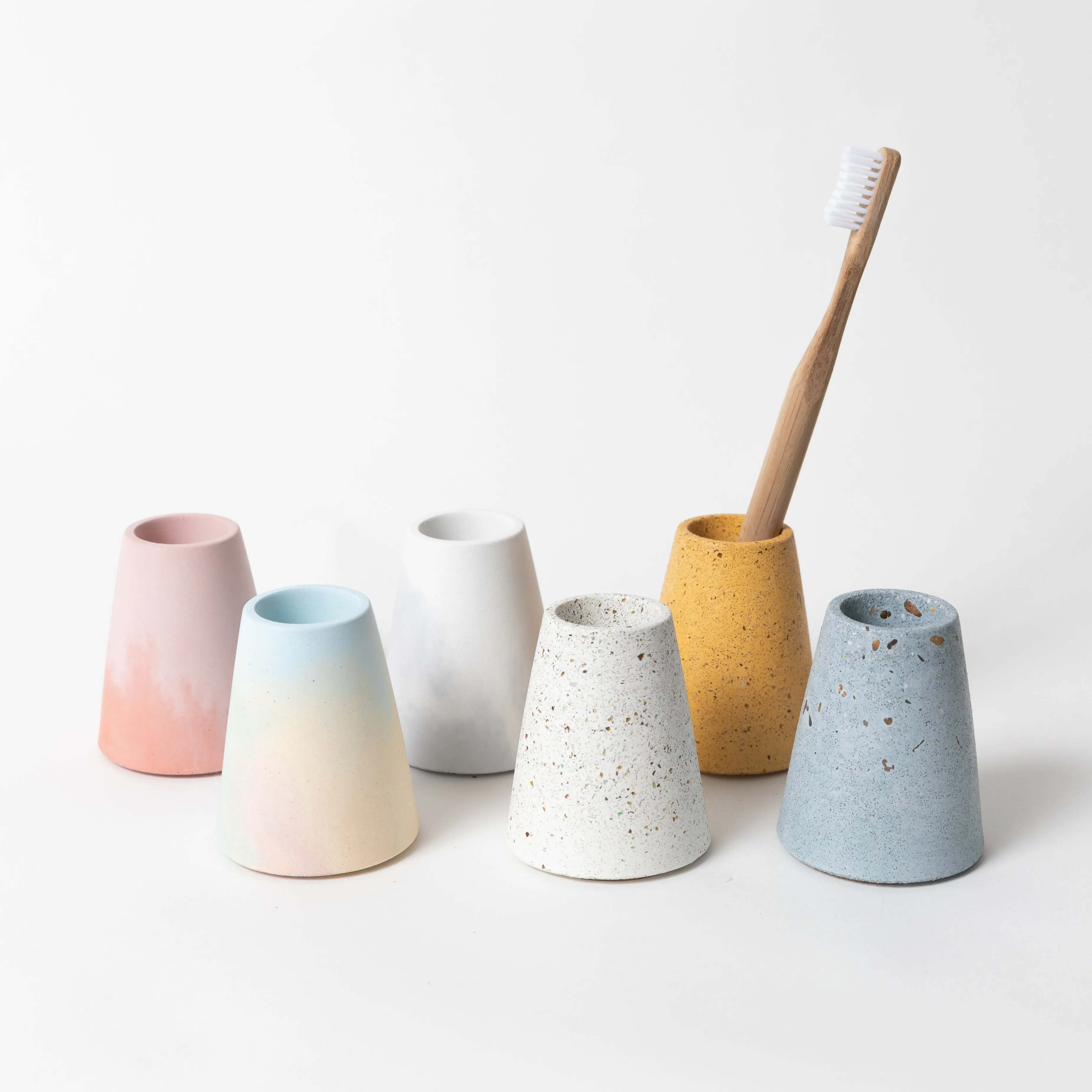 Toothbrush Holder | Marigold Terrazzo